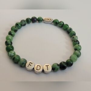 Ruby In Zoisite Good Trouble Bracelet